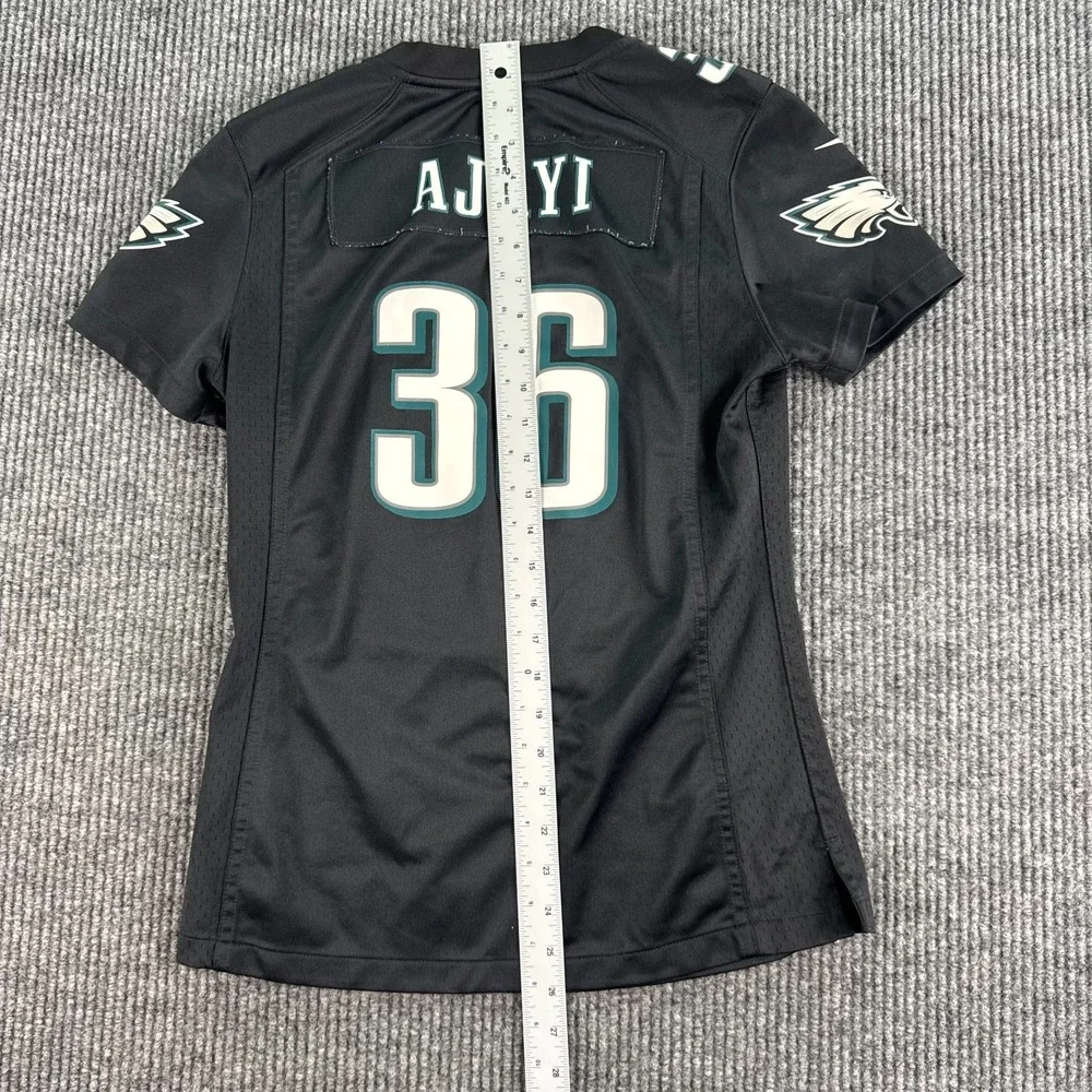Nike Eagles Jay Ajayi #36 Jersey Women Small Black Super Bowl 52 On Field NFL